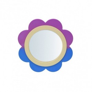 Miroir fleur incassable