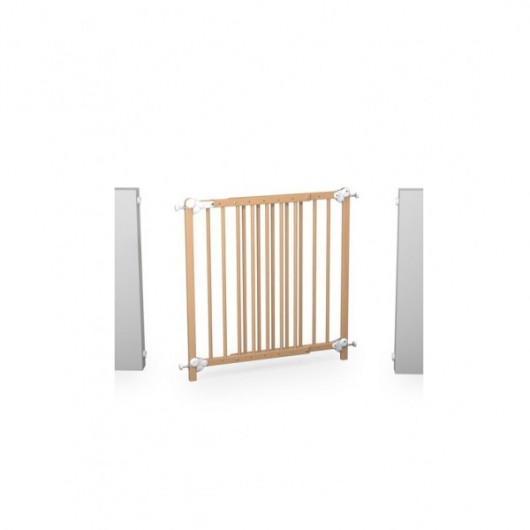 Barrière de séparation fixe et portillon (2 en 1)