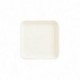 Assiette plate carree 20 x 20 cm