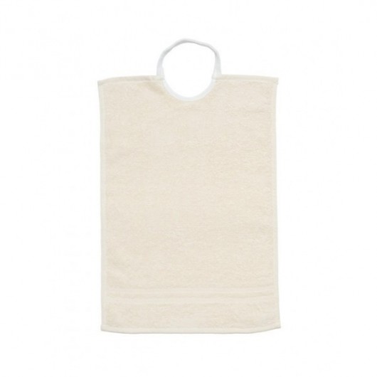 Bavoir à collerette bio - 35 x 50 cm