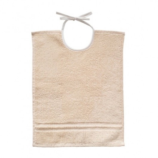 Bavoir  à lacettes - 30 x 40 cm - bio