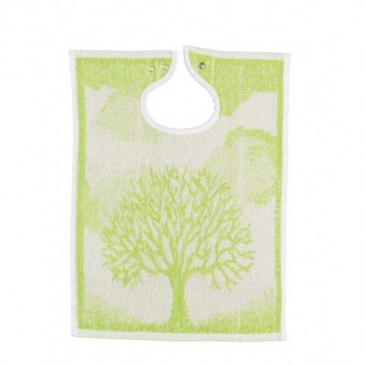 Bavoir à pressions - 35 x 45 cm - arbre