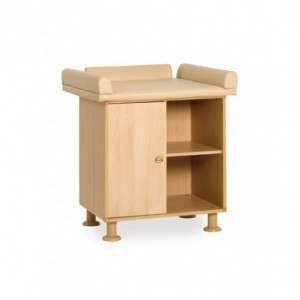 Meuble de change avec porte