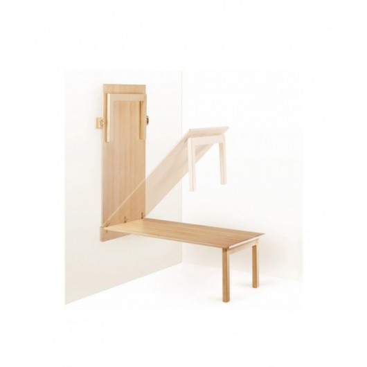 Table escamotable 150 x 74