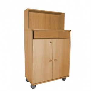 Meuble d'accueil avec rehausse