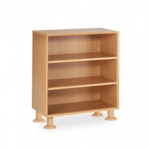 Meuble hauteur 87 cm avec 2 étagères