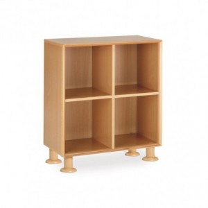 Meuble hauteur 87 cm avec 4 cases