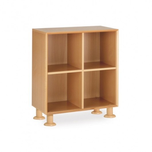 Meuble hauteur 87 cm avec 4 cases