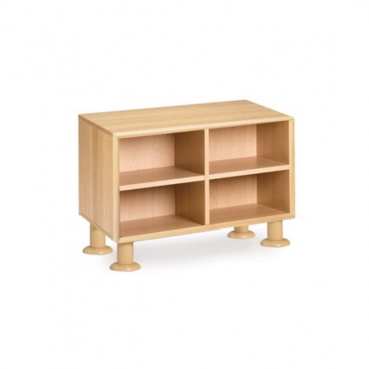 Meuble hauteur 56 cm avec 4 cases