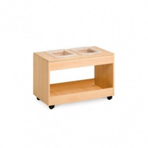 Chariot 2 bacs d'activités