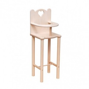 Chaise haute poupée