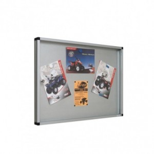 Vitrine à porte pour l'extérieur