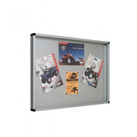 Vitrine à porte pour l'extérieur