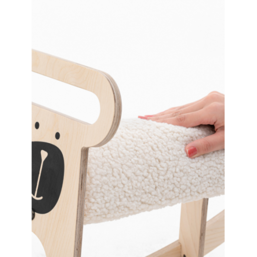 Pony Bear rocker Mamatoyz - Naturel