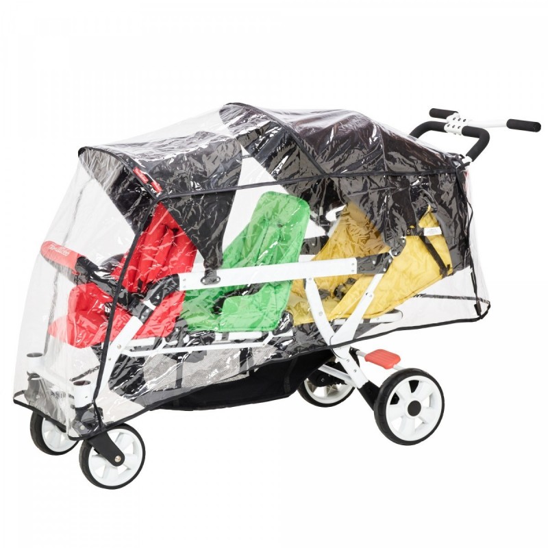 Poussette triple Familidoo Lidoo H3E Ergondrive Full Grey