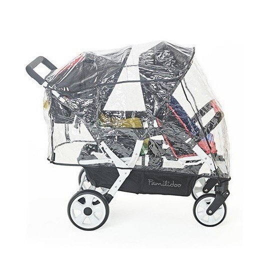 Poussette 4 places Lidoo City H4E Full Grey