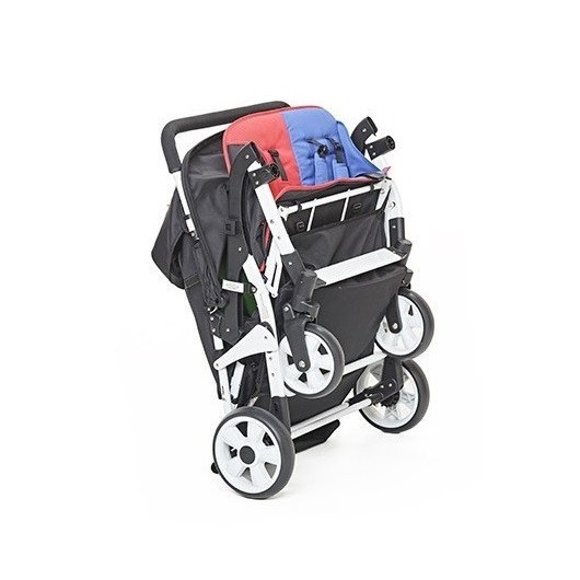 Poussette 4 places Lidoo City H4E Full Grey