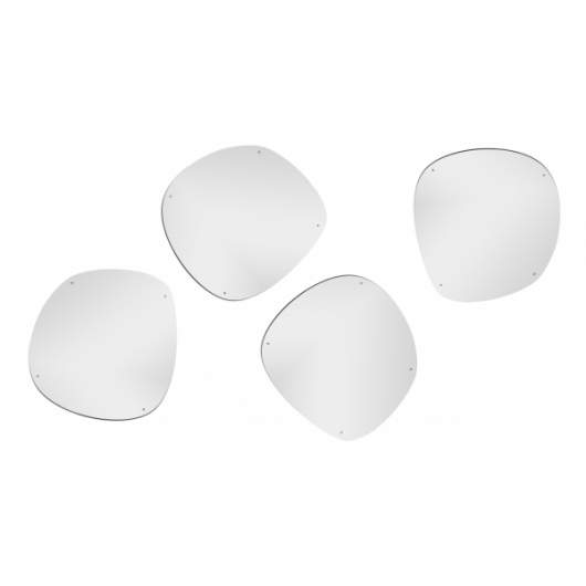 Miroir cercle asymétrique