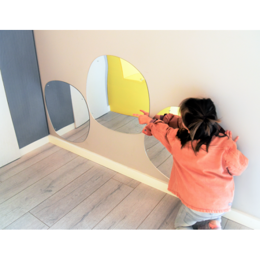 Miroir cercle asymétrique