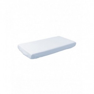 DRAP HOUSSE 100% COTON 60 X 120 cm - Blanc