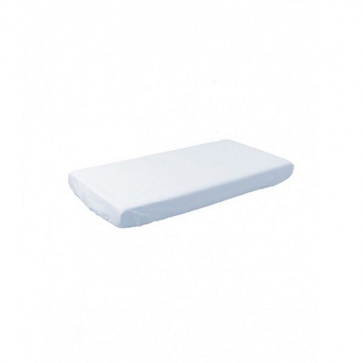 DRAP HOUSSE 100% COTON 60 X 120 cm - Blanc