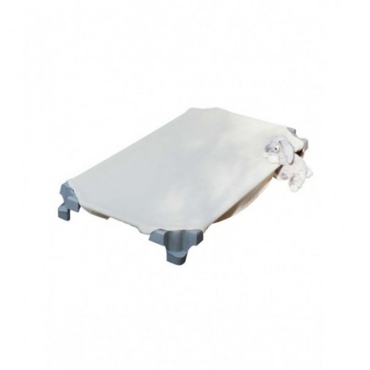 DRAP DE DESSOUS COUCHETTE BIO EPONGE STRETCH 55 X 130 - NATUREL