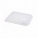 COUVERCLE POUR PLATEAU INOX 4 COMPARTIMENTS