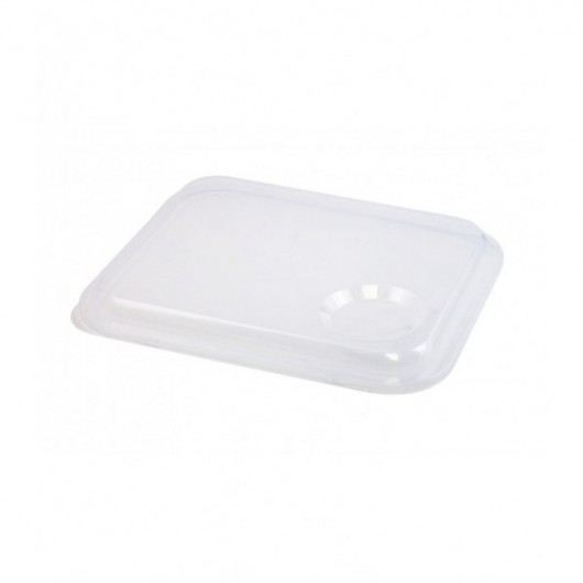 COUVERCLE POUR PLATEAU INOX 4 COMPARTIMENTS