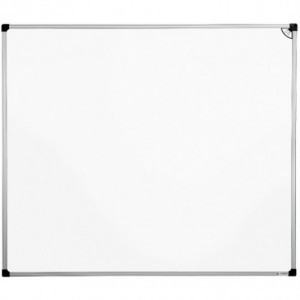 Tableau d'affichage émaillé blanc 67 x 47 cm