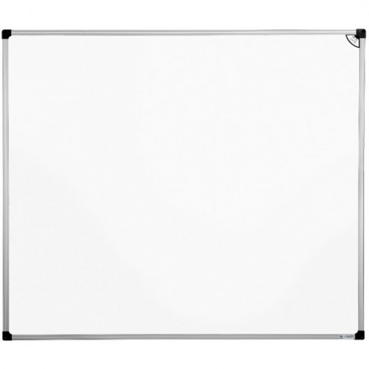 Tableau d'affichage émaillé blanc 67 x 47 cm