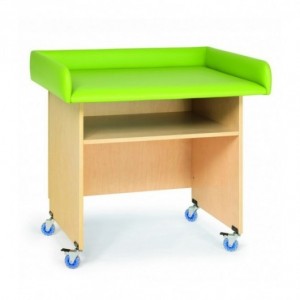 MEUBLE DE DESHABILLAGE AVEC MATELAS - 100 X 74 X H86 CM