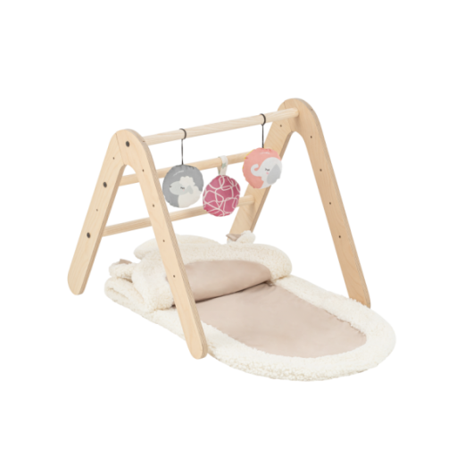 Gimy baby gym et bibliothèque - Naturel