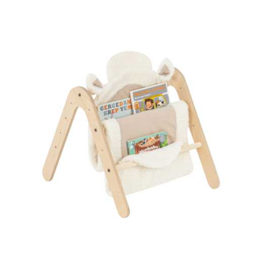 Gimy baby gym et bibliothèque - Naturel