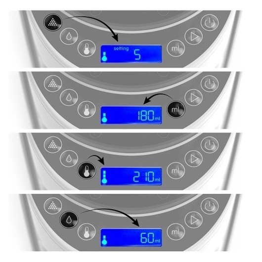 Préparateur de biberons Baby Brezza Formula Pro Advanced Blanc