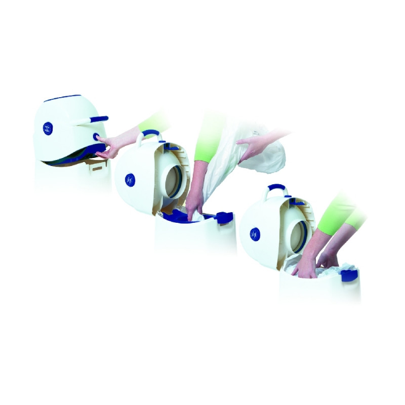 Poubelle à Couches + Recharge Anti Odeurs-Grande Capacité Antibactérien  Usage Simple Dress up Blanc[7] - Cdiscount Puériculture & Eveil bébé