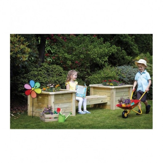 JARDINIÈRE ET BANC COMBO