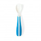 LOT DE 12 Fourchettes bicolores - Bleu/Blanc