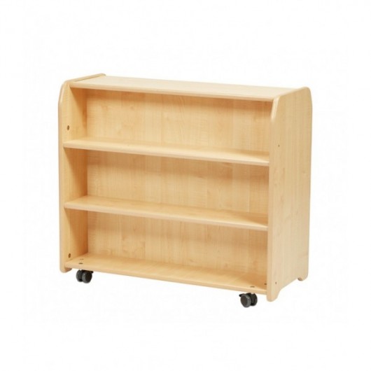 PRÉSENTOIR DE LIVRE MOBILE DOUBLE FACE