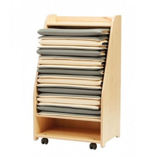 RANGEMENT MOBILE AVEC 10 TAPIS DE SOL