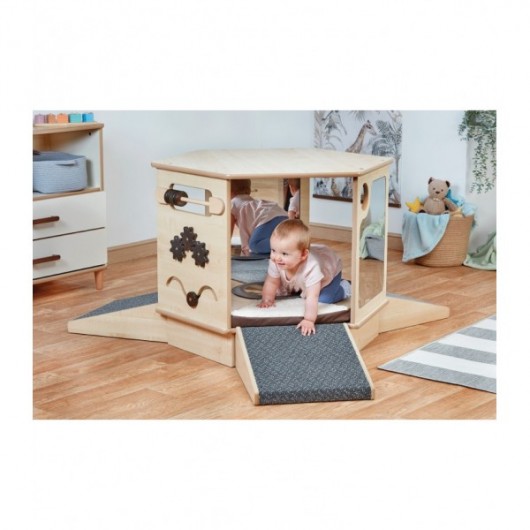 MIROIR MAGIQUE AVEC RAMPES ET COUSSIN SENSORIEL