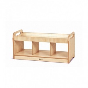 Rangement 3 colonnes avec miroir