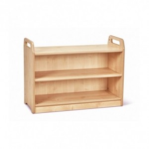 ÉTAGÈRE AVEC DOS MIROIR