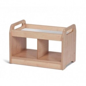 Rangement 2 colonnes avec miroir