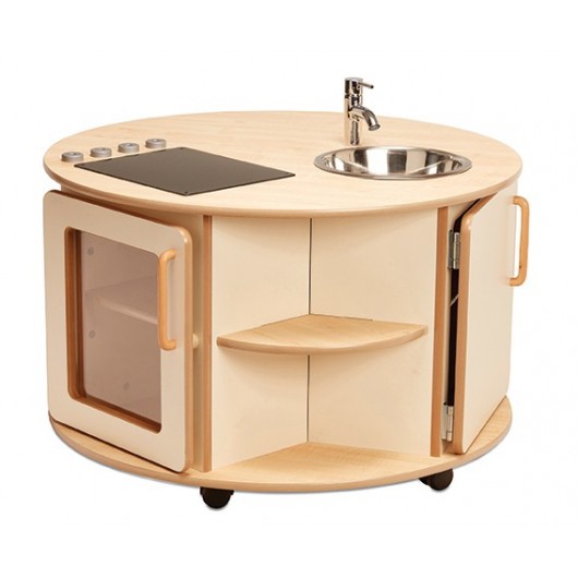 HOME FROM HOME - CUISINE EN ÎLOT ROND HAUTEUR CRÈCHE