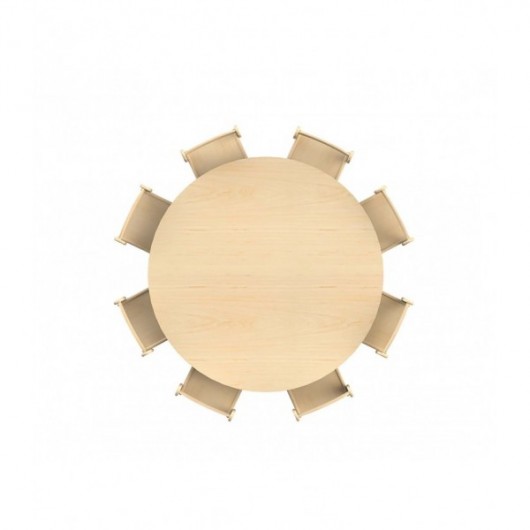 GRANDE TABLE CIRCULAIRE (D1200) RÉGLABLE EN HAUTEUR