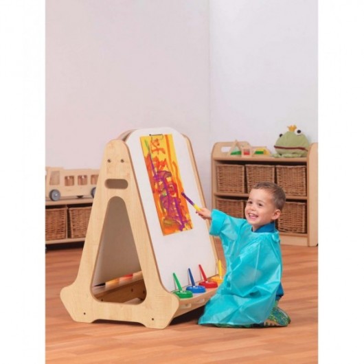 CHEVALET TABLEAU BLANC DOUBLE FACE - 2 POSTES