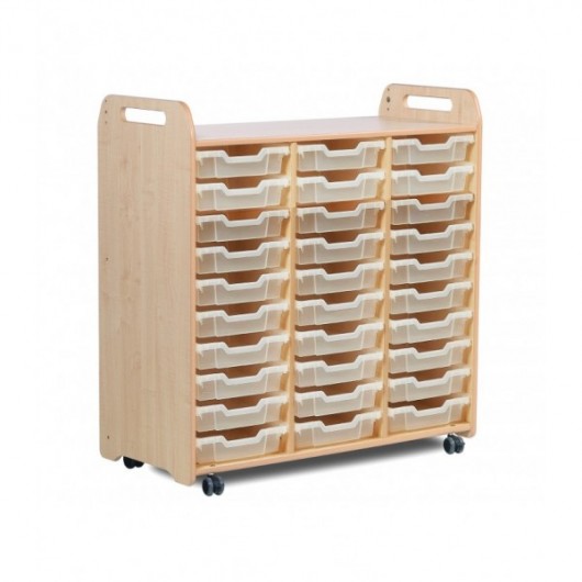 MEUBLE MOBILE AVEC BACS (3 COLONNES