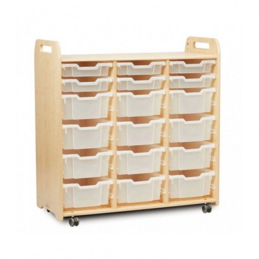 MEUBLE MOBILE AVEC BACS (3 COLONNES