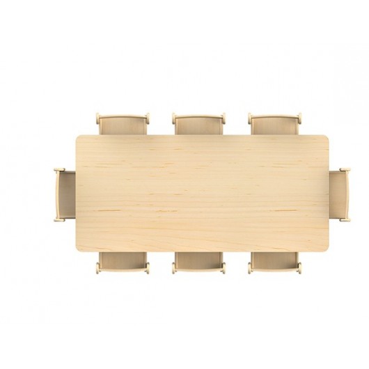 GRANDE TABLE RECTANGULAIRE (L1500 X P695 X H590MM)