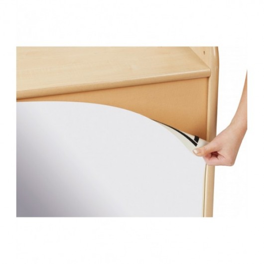 ARMOIRE DE RANGEMENT VERROUILLABLE AVEC DOS MIROIR